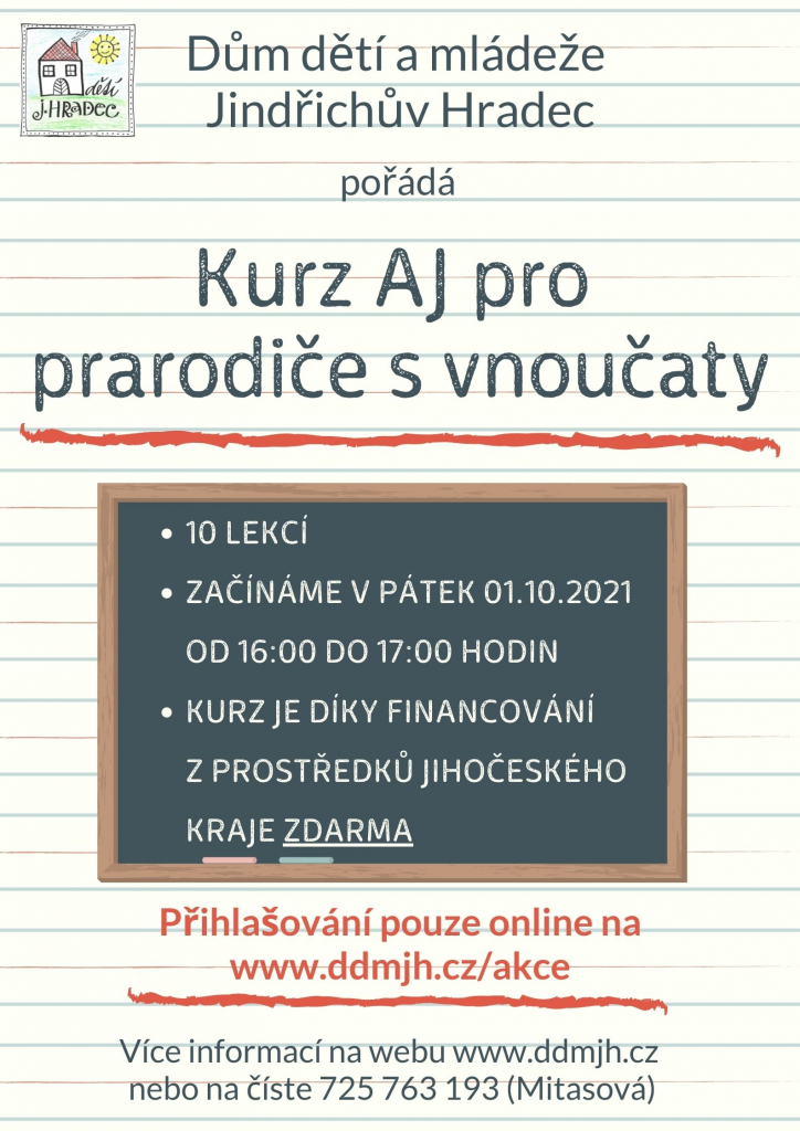 Kurz AJ pro prarodiče s vnoučaty - JH