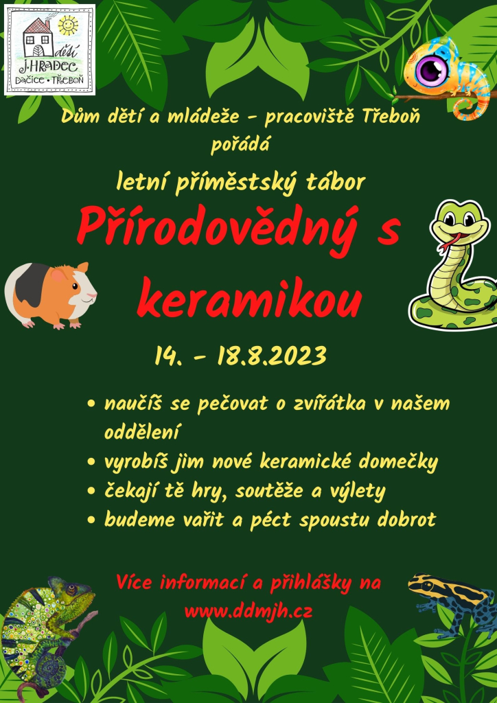 Přírodovědný s keramikou - Třeboň