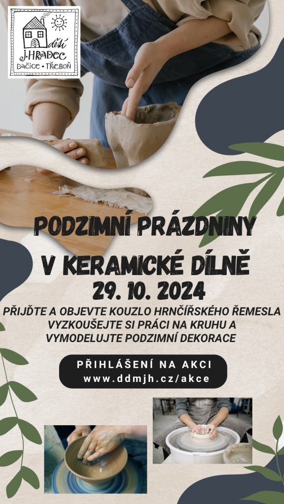 Podzimní prázdniny v keramické dílně