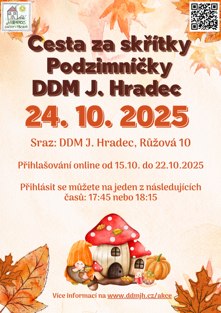 Cesta za skřítky Podzimníčky