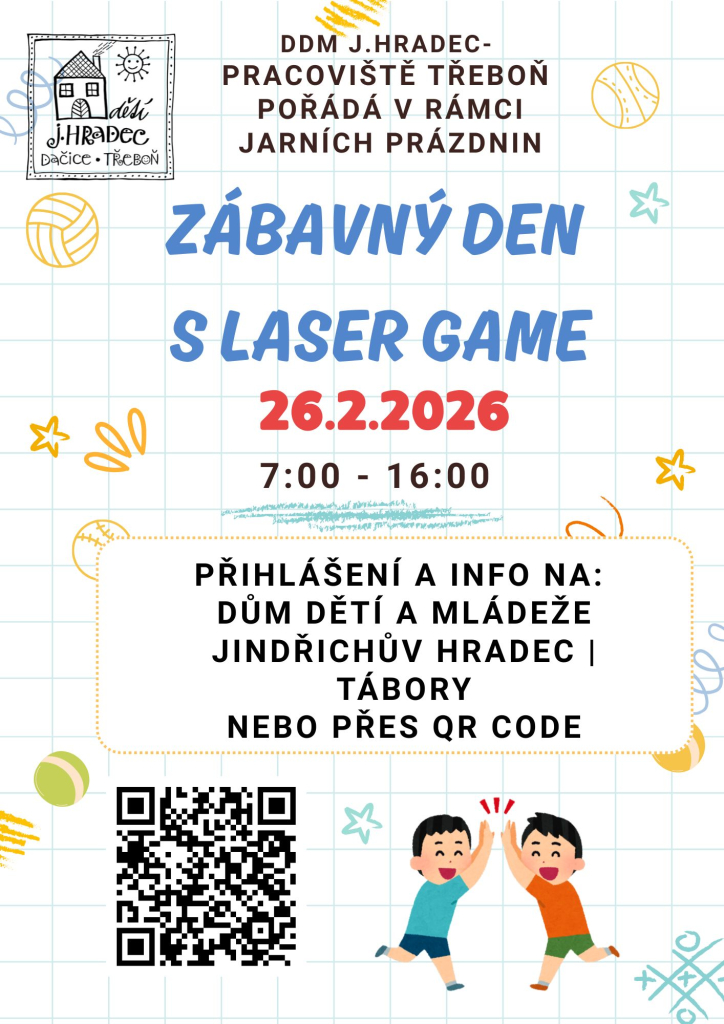 Zábavný den s Laser game