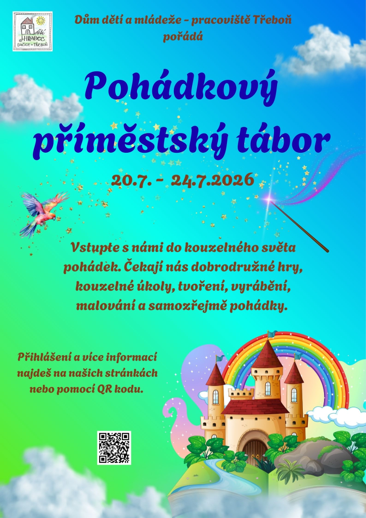 Pohádkový příměstský tábor Třeboň