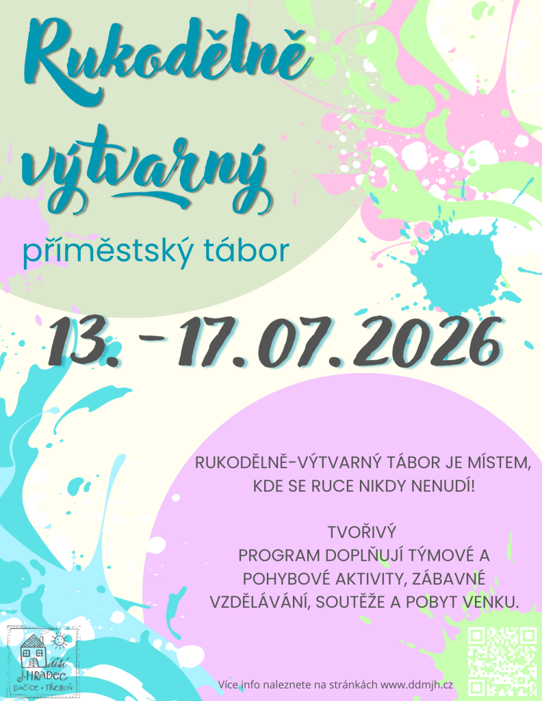 Rukodělně-výtvarný příměstský tábor