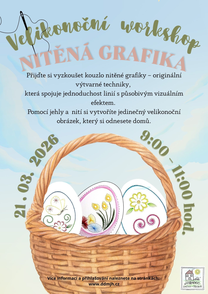 Velikonoční workshop - Nitěná grafika