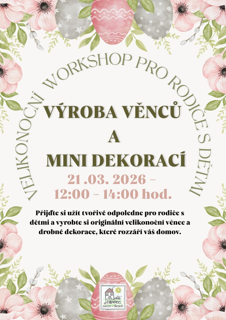 Velikonoční workshop pro rodiče s dětmi