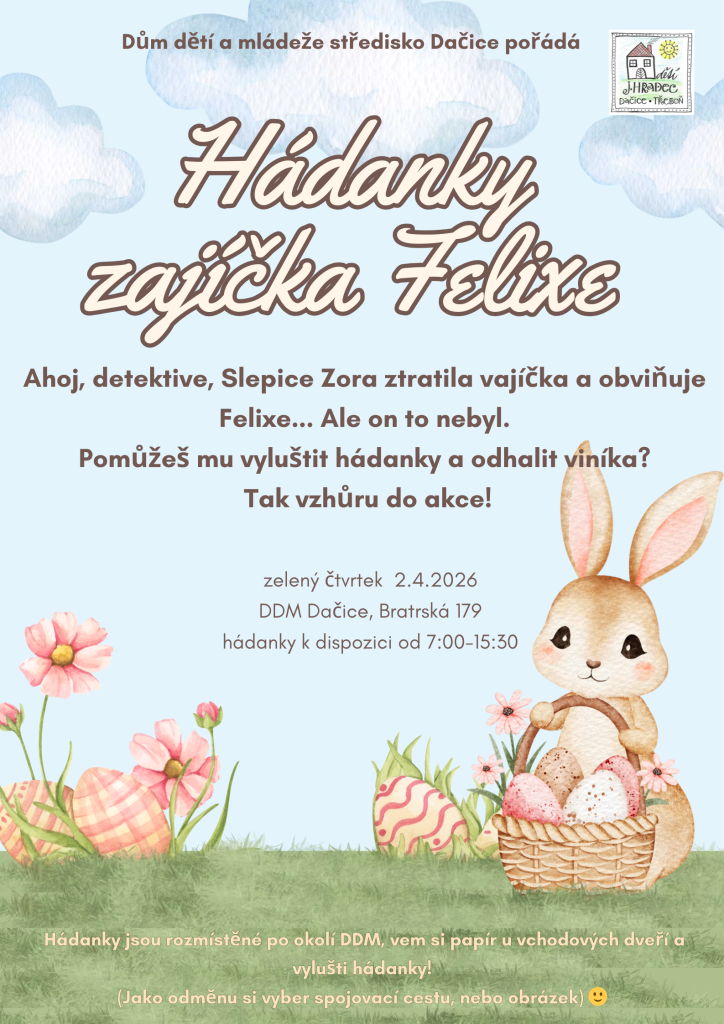 Velikonoční hádanky zajíčka Felixe