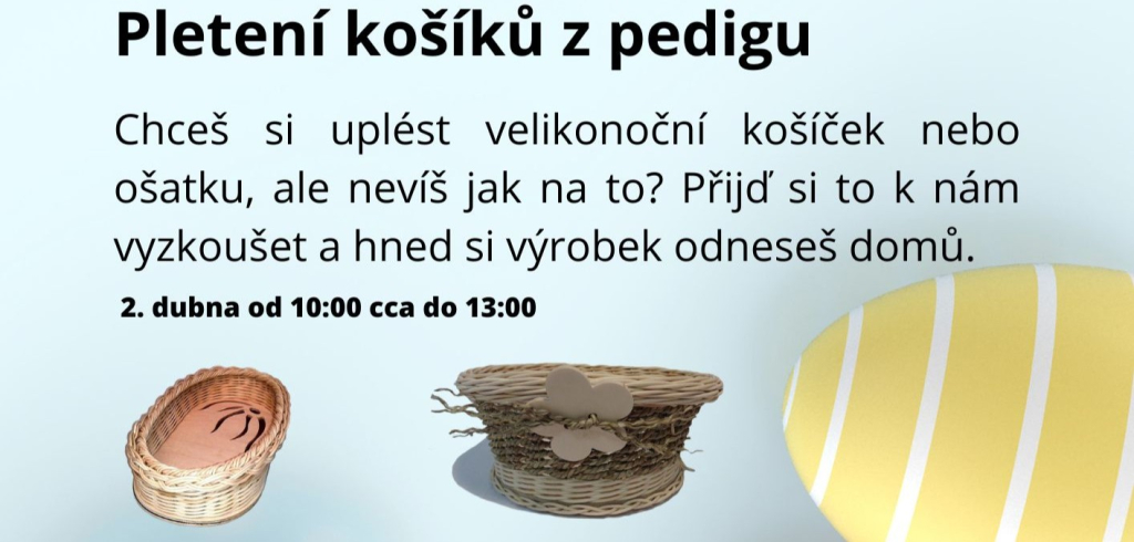 Pletení košíků z pedigu
