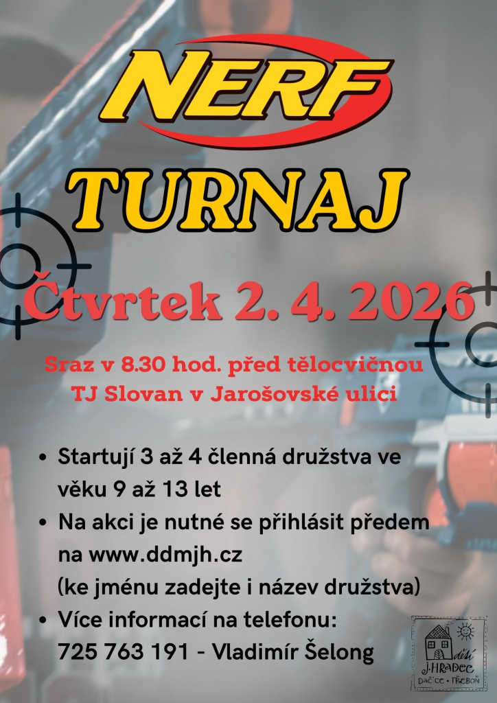 Velikonoční turnaj NERF