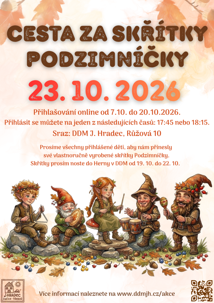 Cesta za skřítky Podzimníčky I.