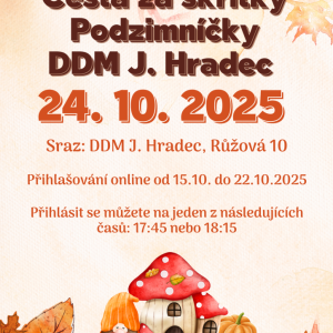Cesta za skřítky Podzimníčky