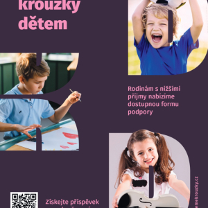 Darujeme kroužky dětem - další forma podpory zájmového vzdělávání