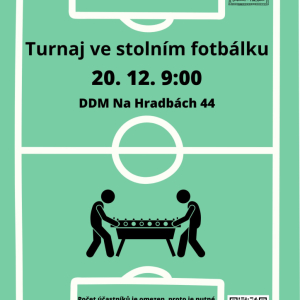 Turnaj ve stolním fotbálku