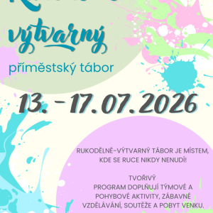 Rukodělně-výtvarný příměstský tábor
