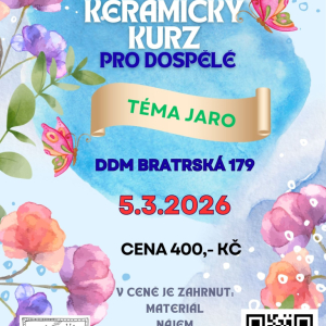 Keramický kurz pro dospělé - téma JARO