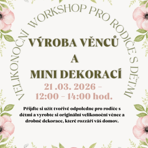 Velikonoční workshop pro rodiče s dětmi
