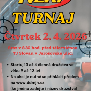 Velikonoční turnaj NERF