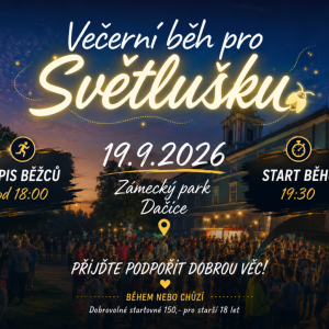 Večerní běh pro Světlušku