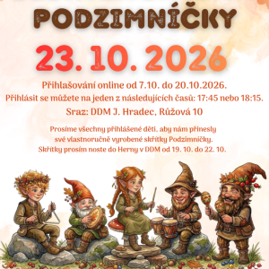 Cesta za skřítky Podzimníčky I.