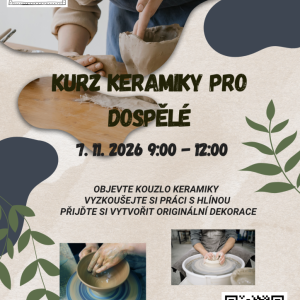 Kurz keramiky pro dospělé